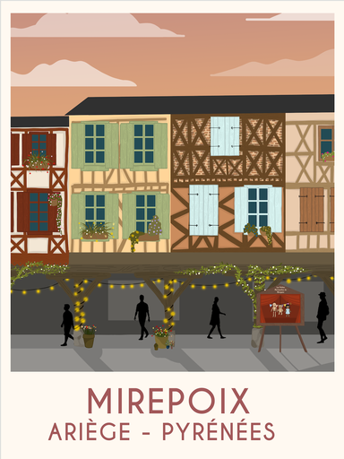 Affiche Mirepoix