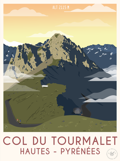 Affiche Col du Tourmalet