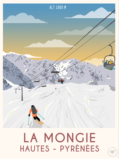 Affiche La Mongie