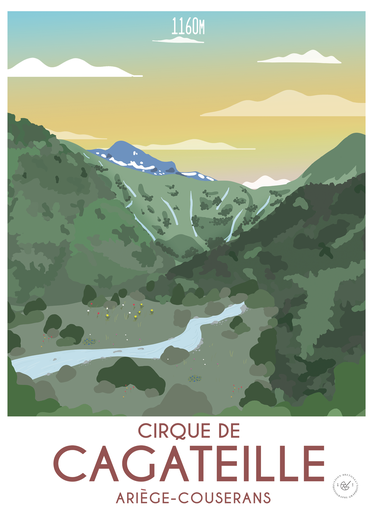 Affiche Cirque de Cagateille