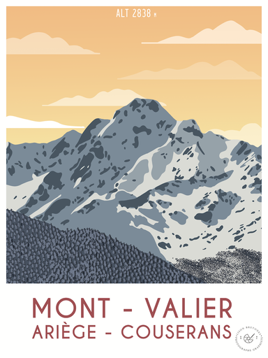 Carte Postale - Mont Valier