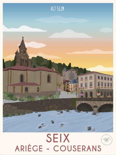 Carte Postale - Seix